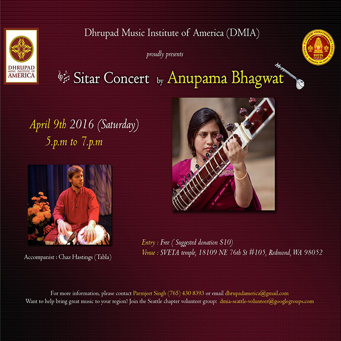 Sitar Concert at DMIA